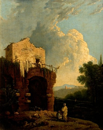 Ruins of a Villa near Rome by Richard Wilson